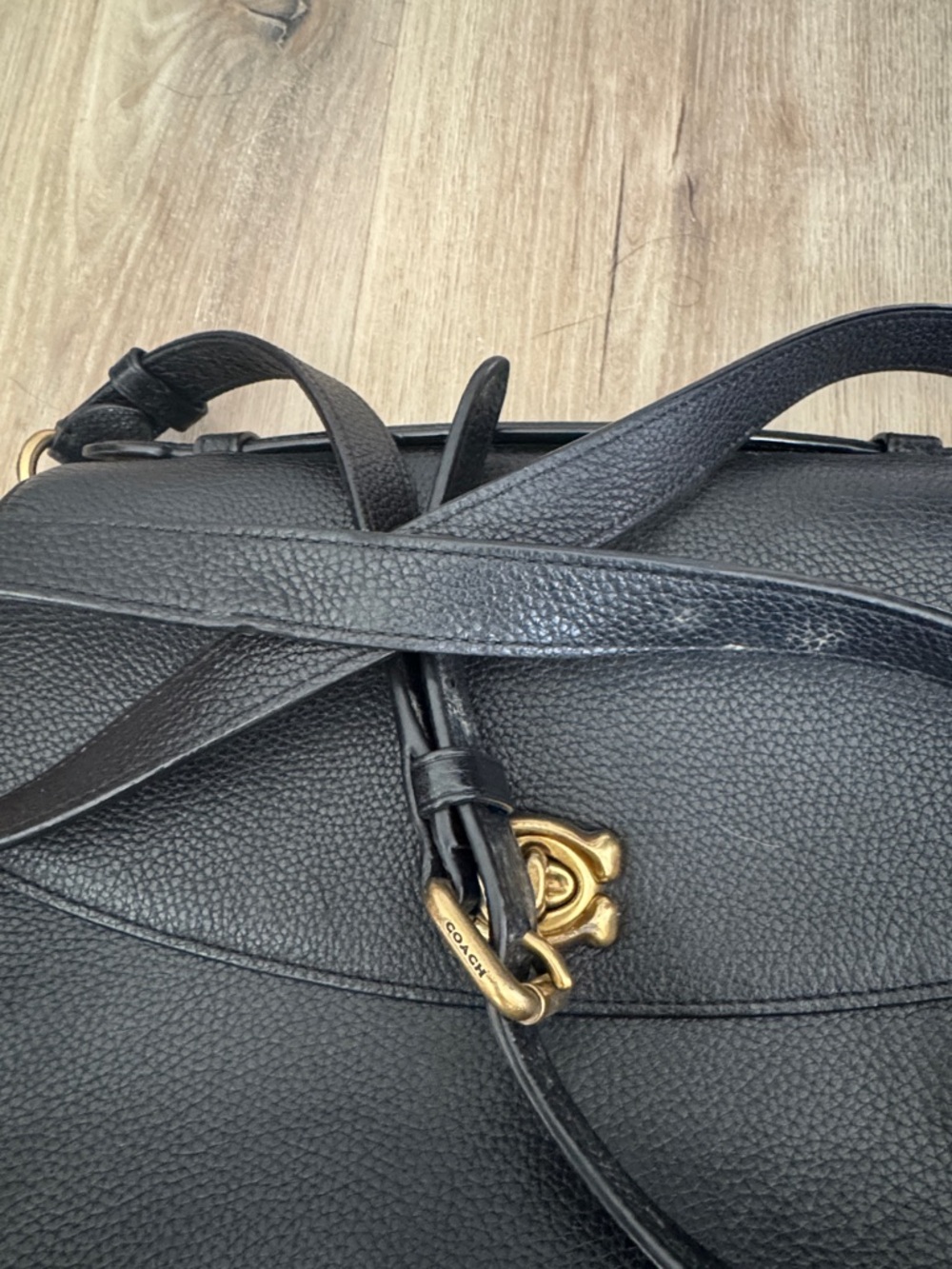 Coach Cassie Crossbody black leather - Picture 4 of 14